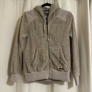 Fuzzy Billabong Sweatshirt Zip up